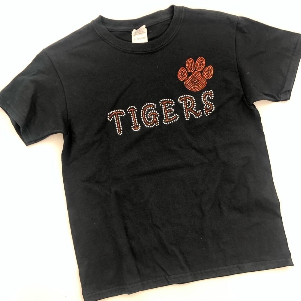 NEW Youth Small Tiger Bling Tee